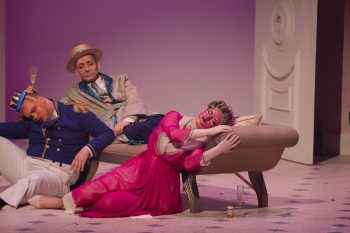 Orphée aux Enfers at NIDA; Photography by Julia Firak. Leah Bell performing in Orphée aux Enfers at NIDA.