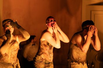 Orphée aux Enfers at NIDA; Photography by Julia Firak. Leah Bell performing in Orphée aux Enfers at NIDA.